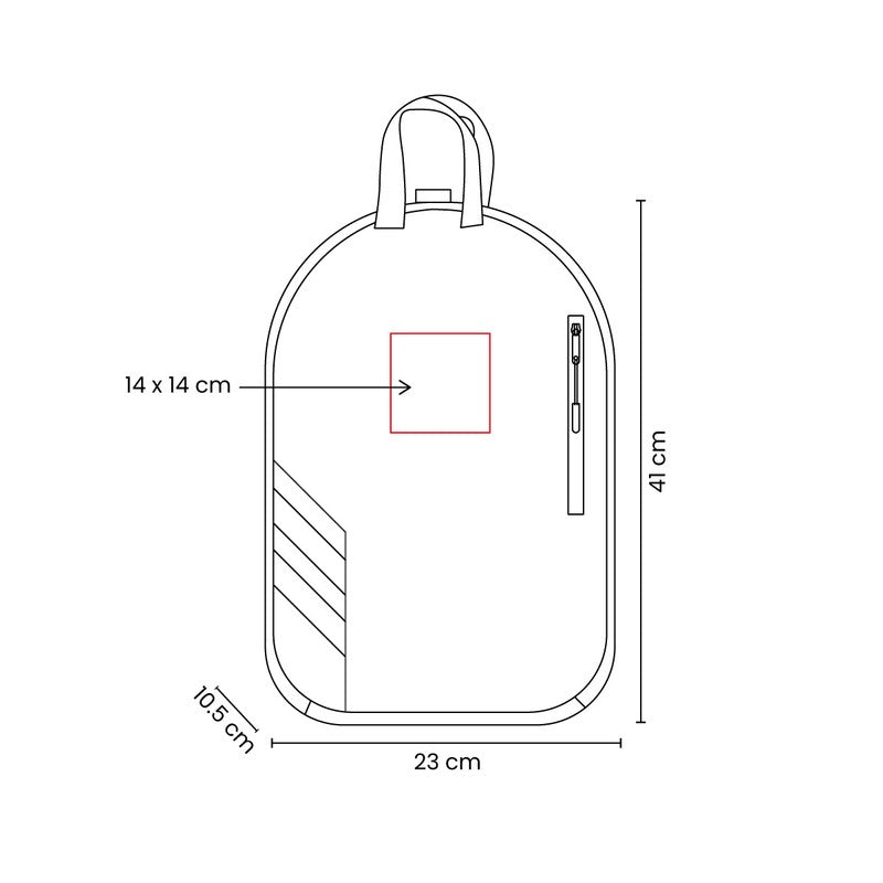 Mochila trogir – artículo promocional personalizado en Monterrey | PROMOTIENDA