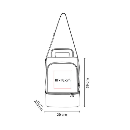 LONCHERA HIKER - Imagen Vectorial