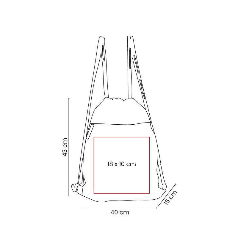 Bolsa-mochila zoka – artículo promocional personalizado en Monterrey | PROMOTIENDA