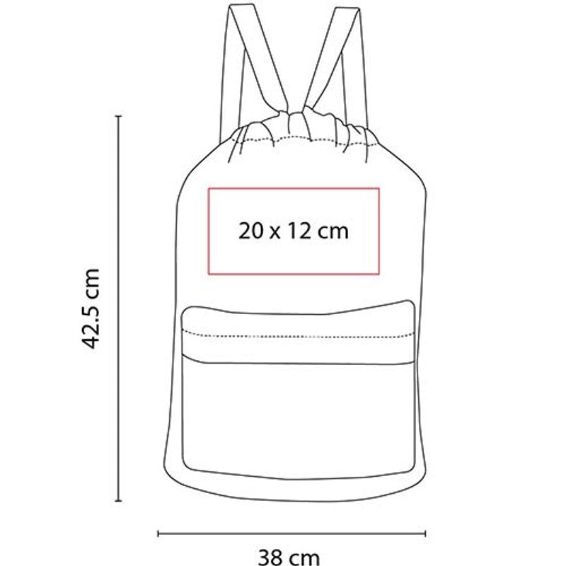 Bolsa-mochila zite – artículo promocional personalizado en Monterrey | PROMOTIENDA