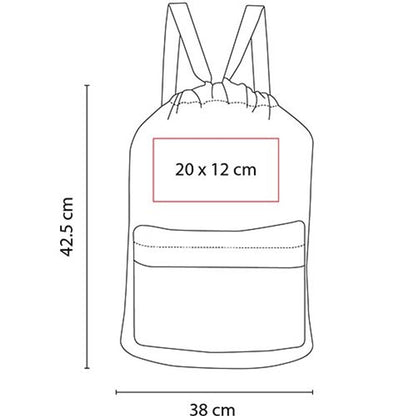 Bolsa-mochila zite – artículo promocional personalizado en Monterrey | PROMOTIENDA