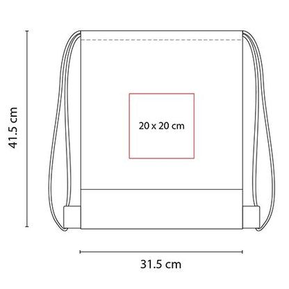 BOLSA-MOCHILA BAZMAN - Imagen Vectorial