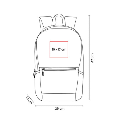 MOCHILA CAMERON - Imagen Vectorial