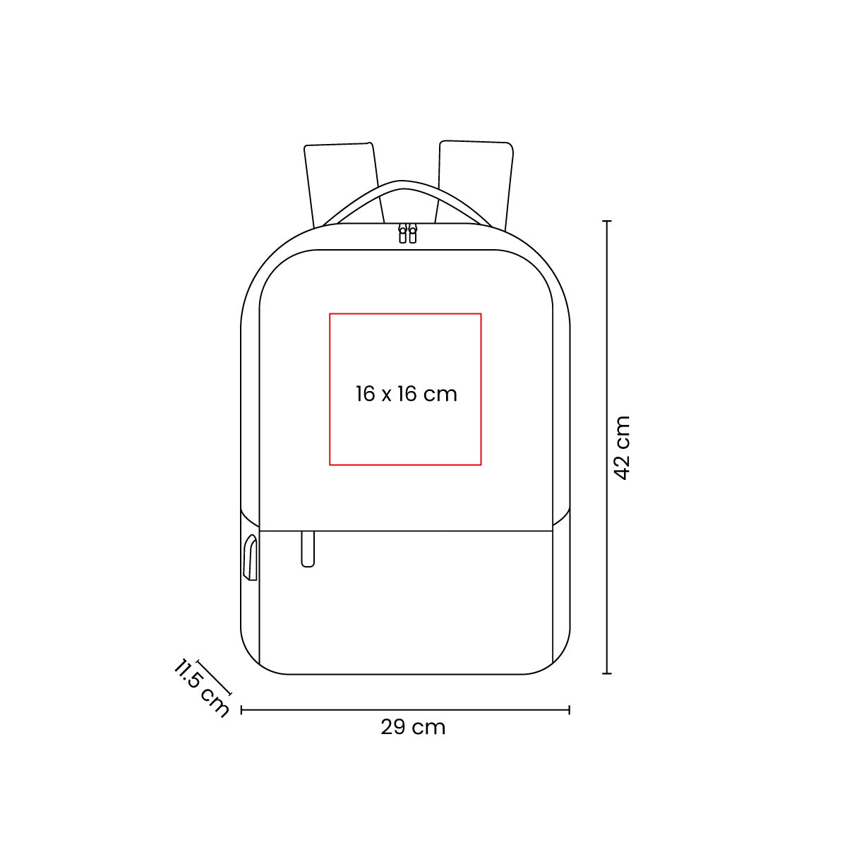 MOCHILA SISAK - Imagen Vectorial
