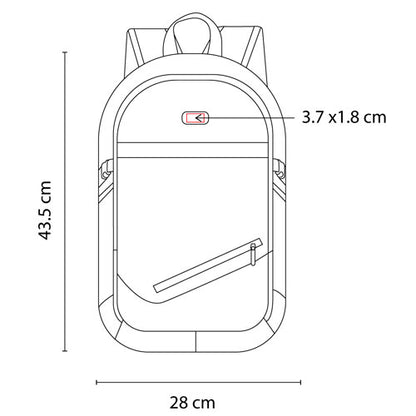MOCHILA SLAVONSKY - Imagen Vectorial