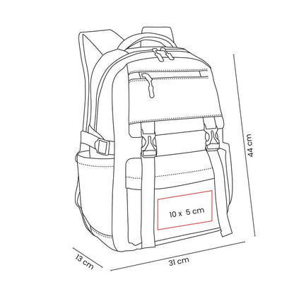 Mochila oranssi – artículo promocional personalizado en Monterrey | PROMOTIENDA