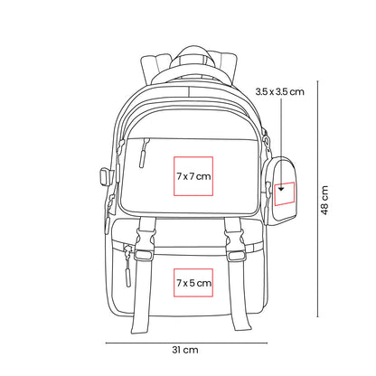 DOUBLE BACKPACK