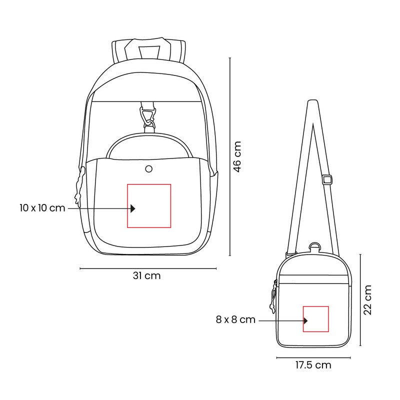 Mochila doku – artículo promocional personalizado en Monterrey | PROMOTIENDA
