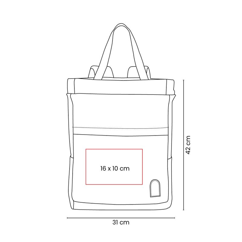 Mochila friska – artículo promocional personalizado en Monterrey | PROMOTIENDA
