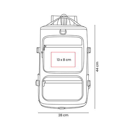 MOCHILA MALETA BREYTA - Imagen Vectorial