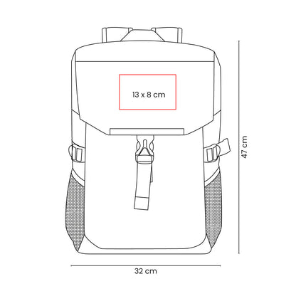 MOCHILA IKER - Imagen Vectorial