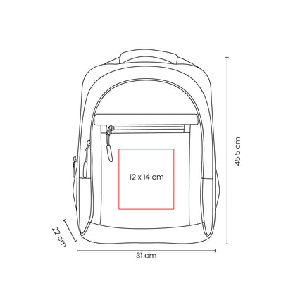 MOCHILA ASKEL - Imagen Vectorial