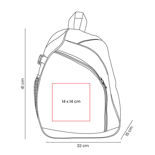 MOCHILA ASYME - Imagen Vectorial