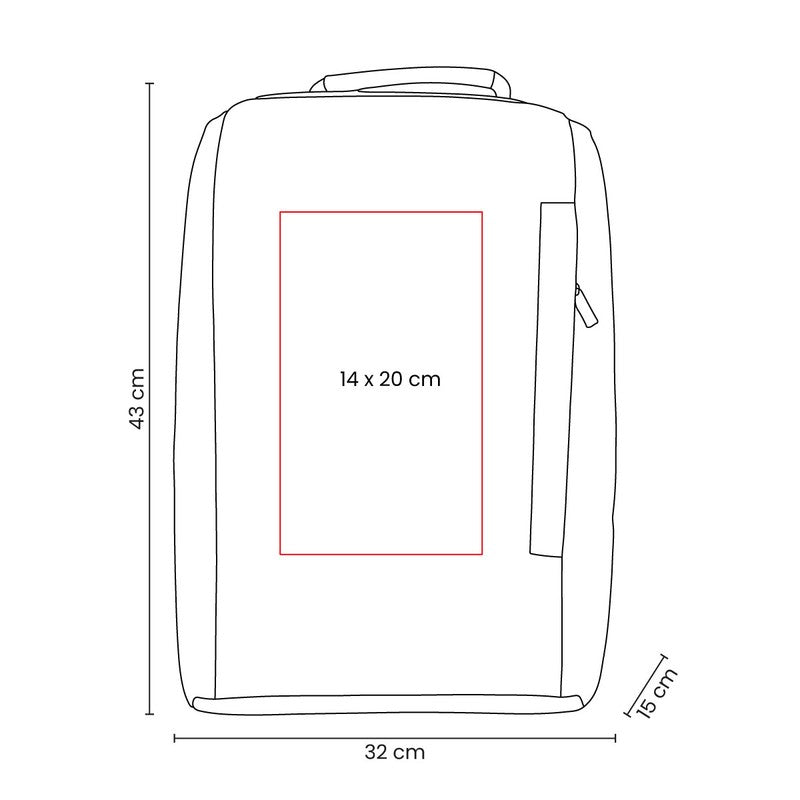 Mochila clef – artículo promocional personalizado en Monterrey | PROMOTIENDA