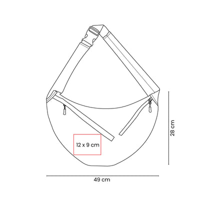 BOLSA DE VIAJE MOON - Imagen Vectorial
