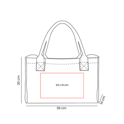 BOLSA ROSABELLA - Imagen Vectorial