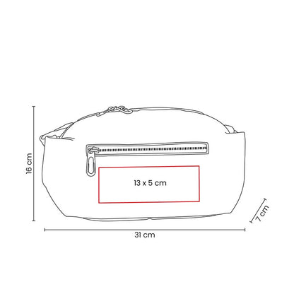 Bolsa cangurera keron – artículo promocional personalizado en Monterrey | PROMOTIENDA