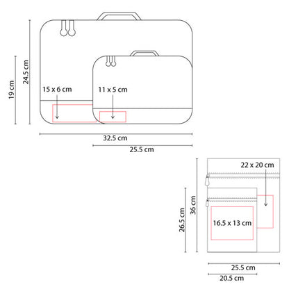 CAVTAT TRAVEL ORGANIZER SET