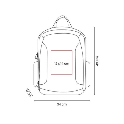 Mochila metropolitan – artículo promocional personalizado en Monterrey | PROMOTIENDA