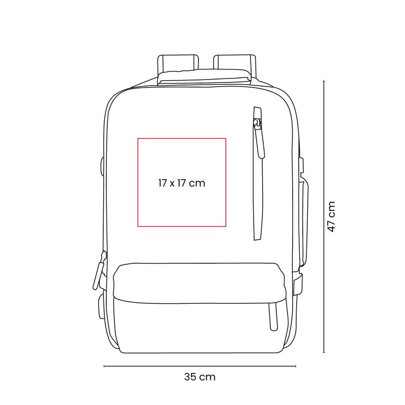 Mochila reiziger – artículo promocional personalizado en Monterrey | PROMOTIENDA