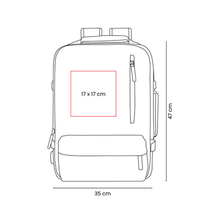 MOCHILA REIZIGER - Imagen Vectorial