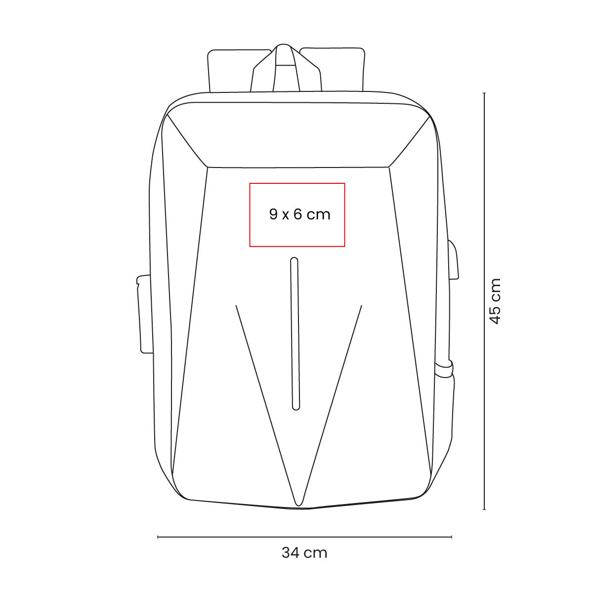MOCHILA TURTAR - Imagen Vectorial