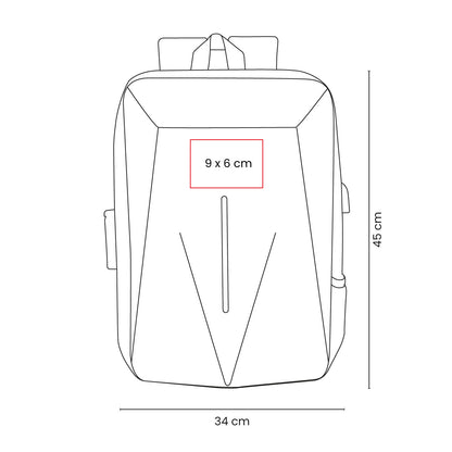 MOCHILA TURTAR - Imagen Vectorial