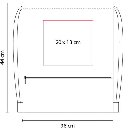 BOLSA-MOCHILA ANSHAR - Imagen Vectorial