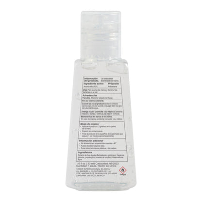 SANITIZANTE EN BOTE CUADRADO - BLANCO TRASLUCIDO  - img 4