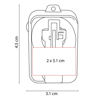 GOMAS PARA CUBREBOCAS BOMBAY - Imagen Vectorial