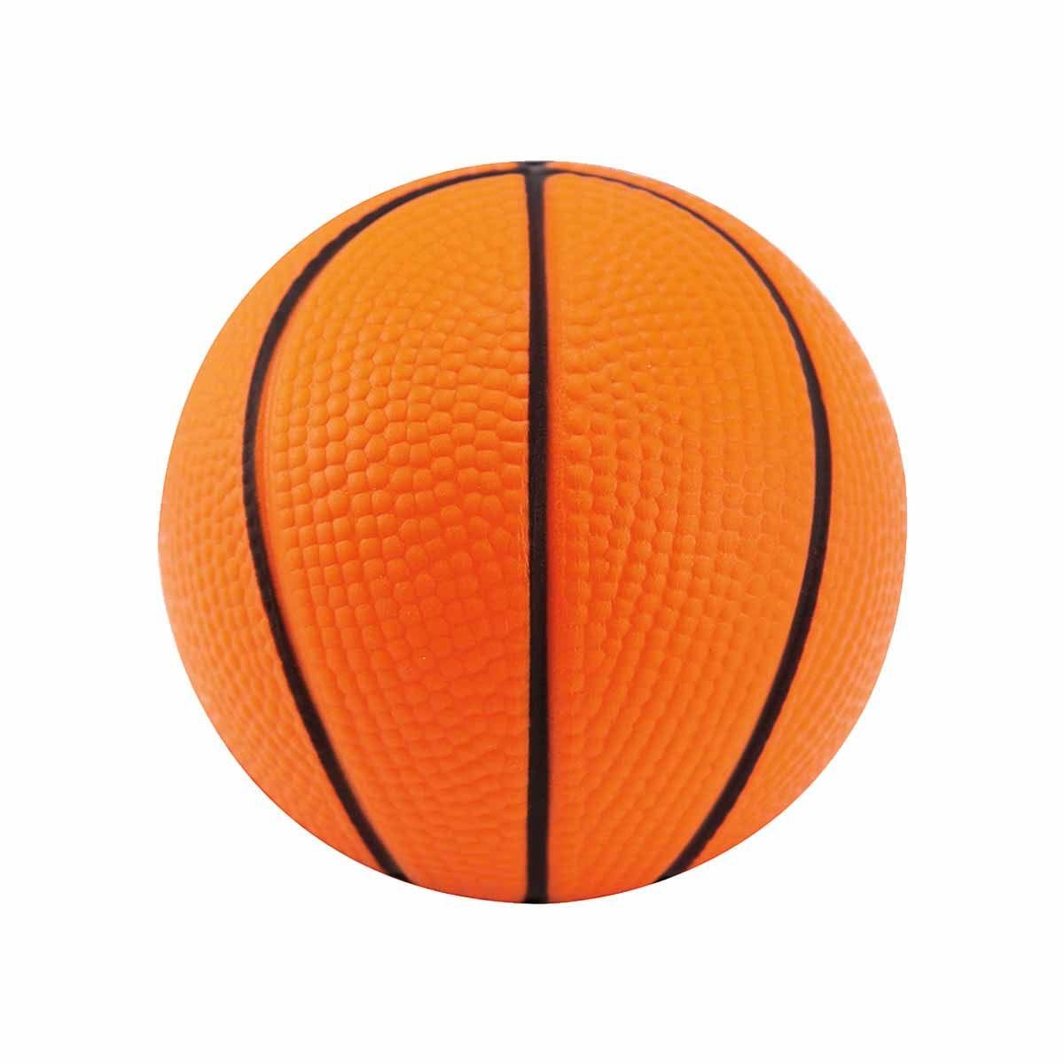PELOTA ANTI-STRESS BASKETBALL - NARANJA  - img 1
