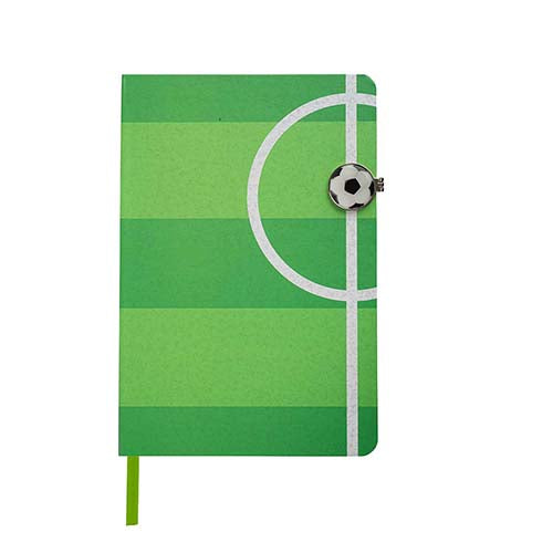 SOCCER FIELD NOTEBOOK