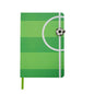 LIBRETA CANCHA SOCCER - VERDE  - img 1