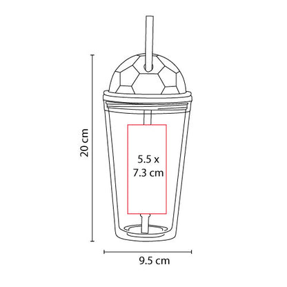 VASO CHAMPION - Imagen Vectorial