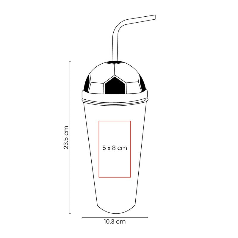 Vaso corneta – artículo promocional personalizado en Monterrey | PROMOTIENDA