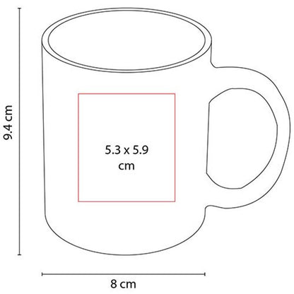 Taza verona – artículo promocional personalizado en Monterrey | PROMOTIENDA