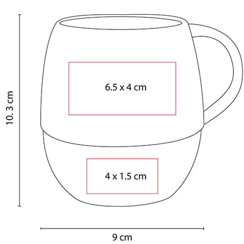 Taza tauré – artículo promocional personalizado en Monterrey | PROMOTIENDA