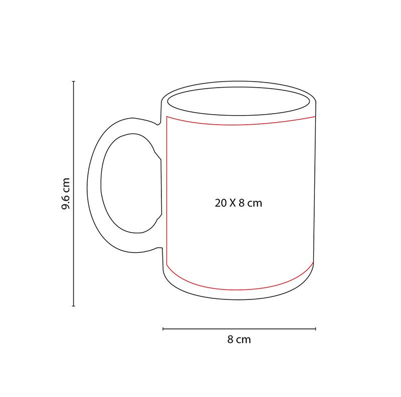 Taza para sublimar frisia – artículo promocional personalizado en Monterrey | PROMOTIENDA