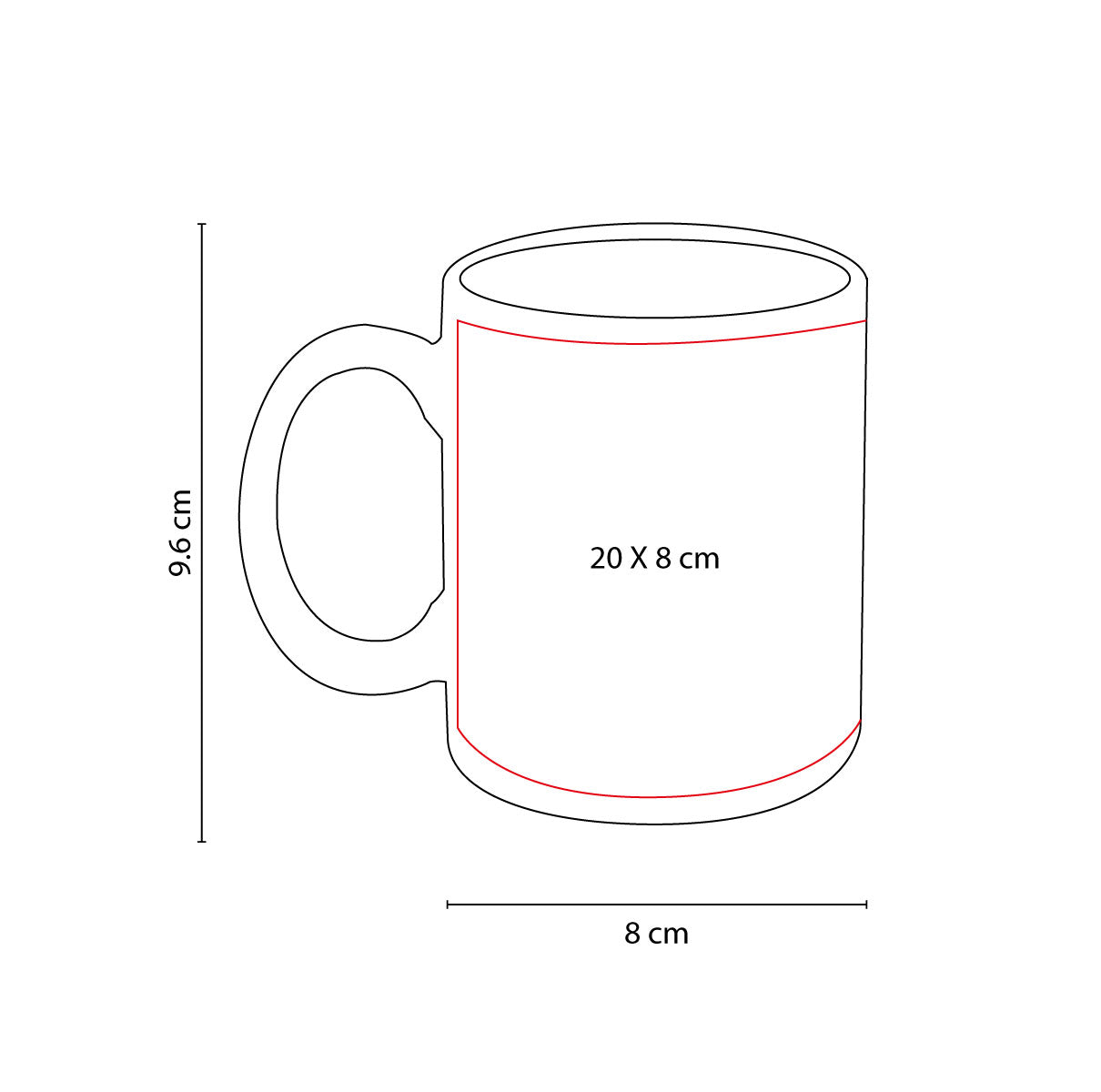 FRISIA SUBLIMATION MUG