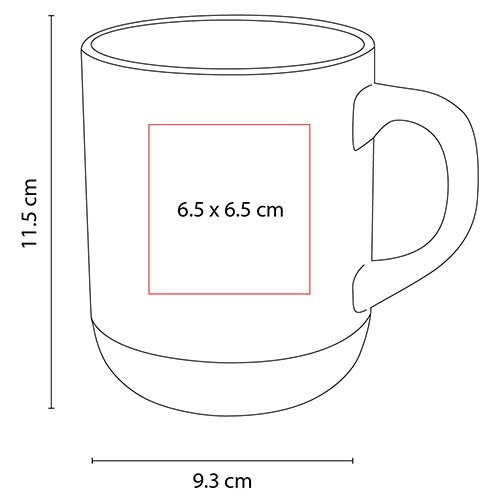 TAZA ANNECY - Imagen Vectorial