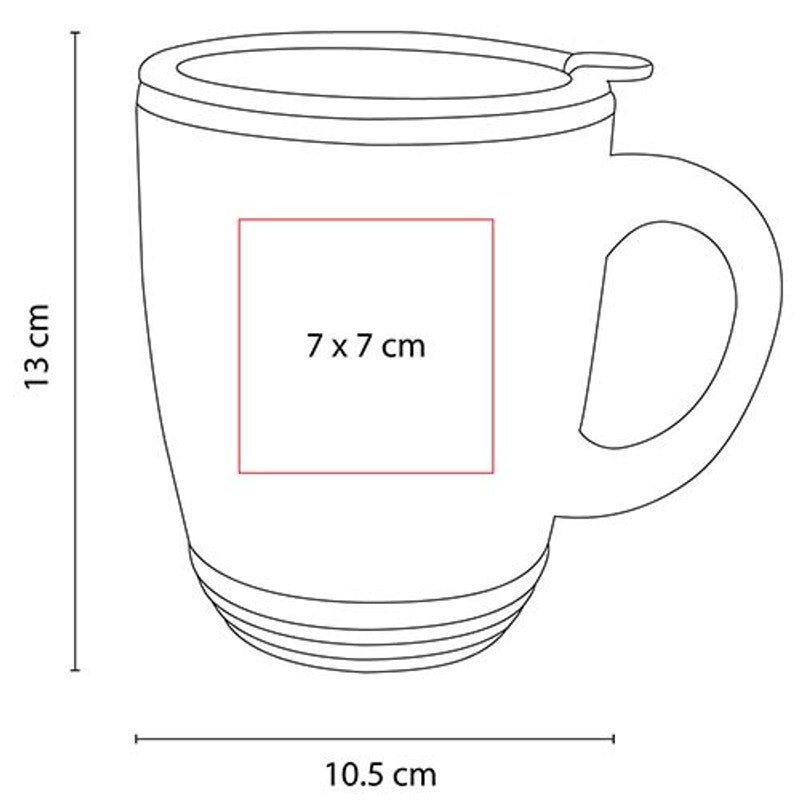 Taza kinsale – artículo promocional personalizado en Monterrey | PROMOTIENDA