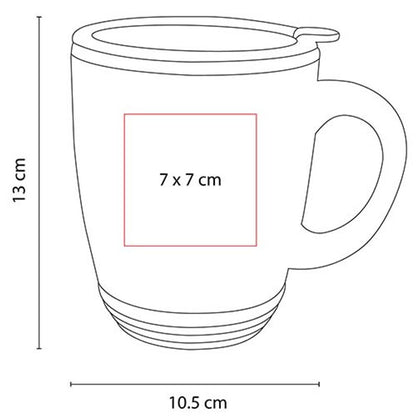 Taza kinsale – artículo promocional personalizado en Monterrey | PROMOTIENDA