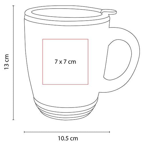 TAZA KINSALE - Imagen Vectorial