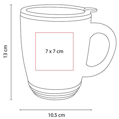 TAZA KINSALE - Imagen Vectorial