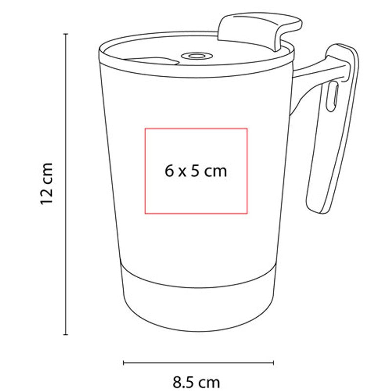 Taza kilia – artículo promocional personalizado en Monterrey | PROMOTIENDA