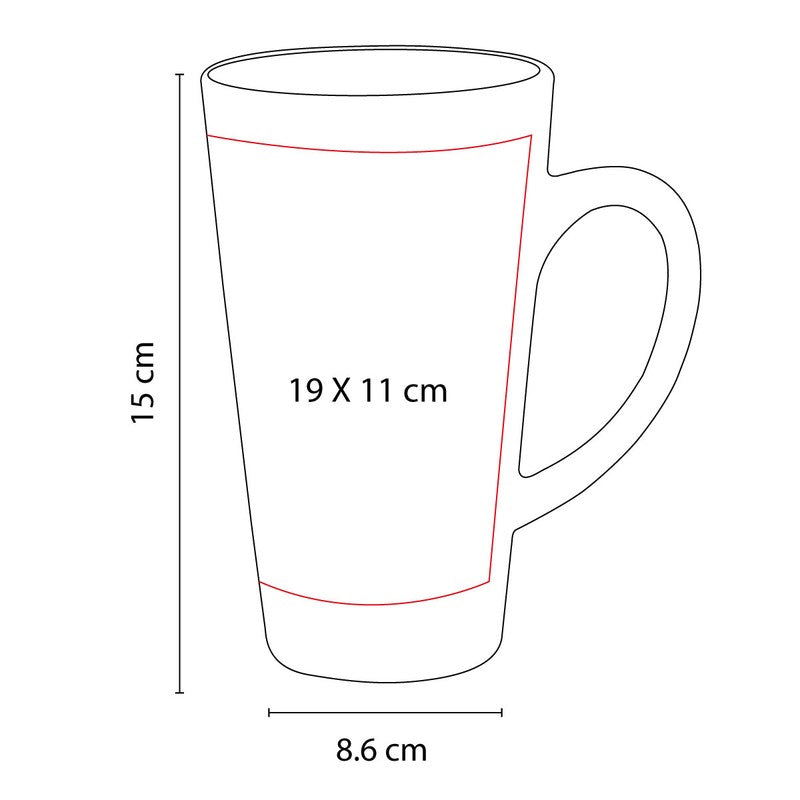Taza para sublimar raniji – artículo promocional personalizado en Monterrey | PROMOTIENDA