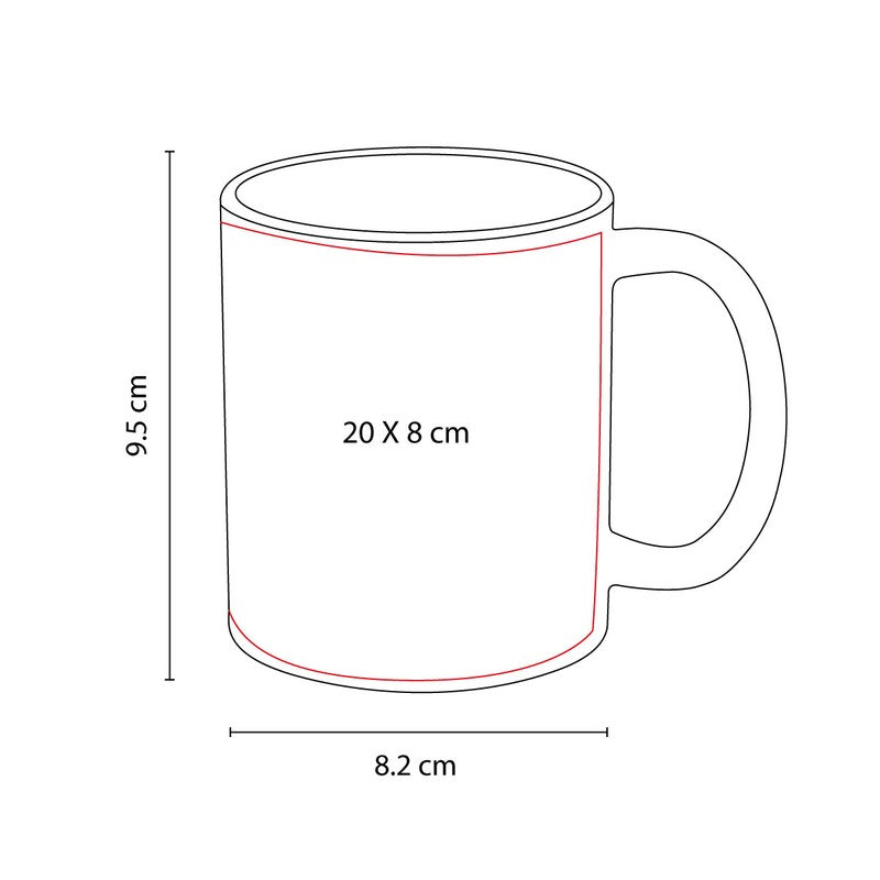 Taza para sublimar panaji – artículo promocional personalizado en Monterrey | PROMOTIENDA
