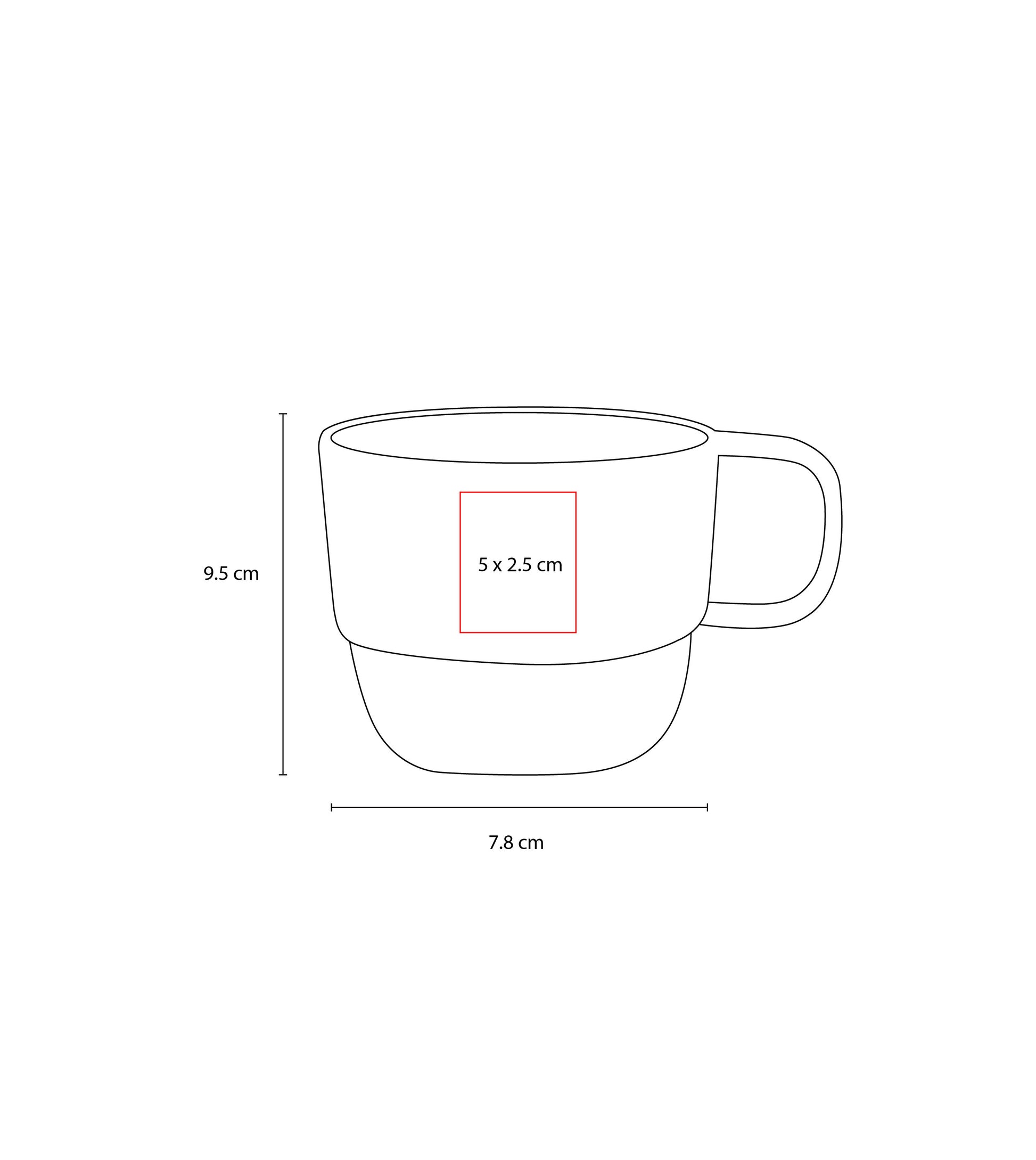 TAZA ECO EVERTON - Imagen Vectorial