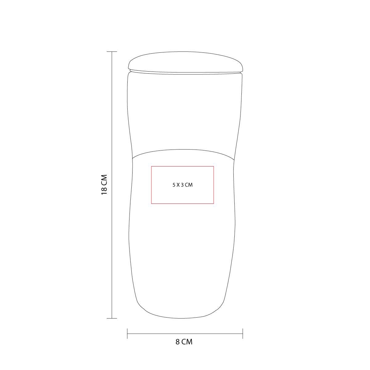 BOOTLE CERAMIC THERMOS