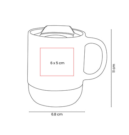 TAZA SIDAMA - Imagen Vectorial